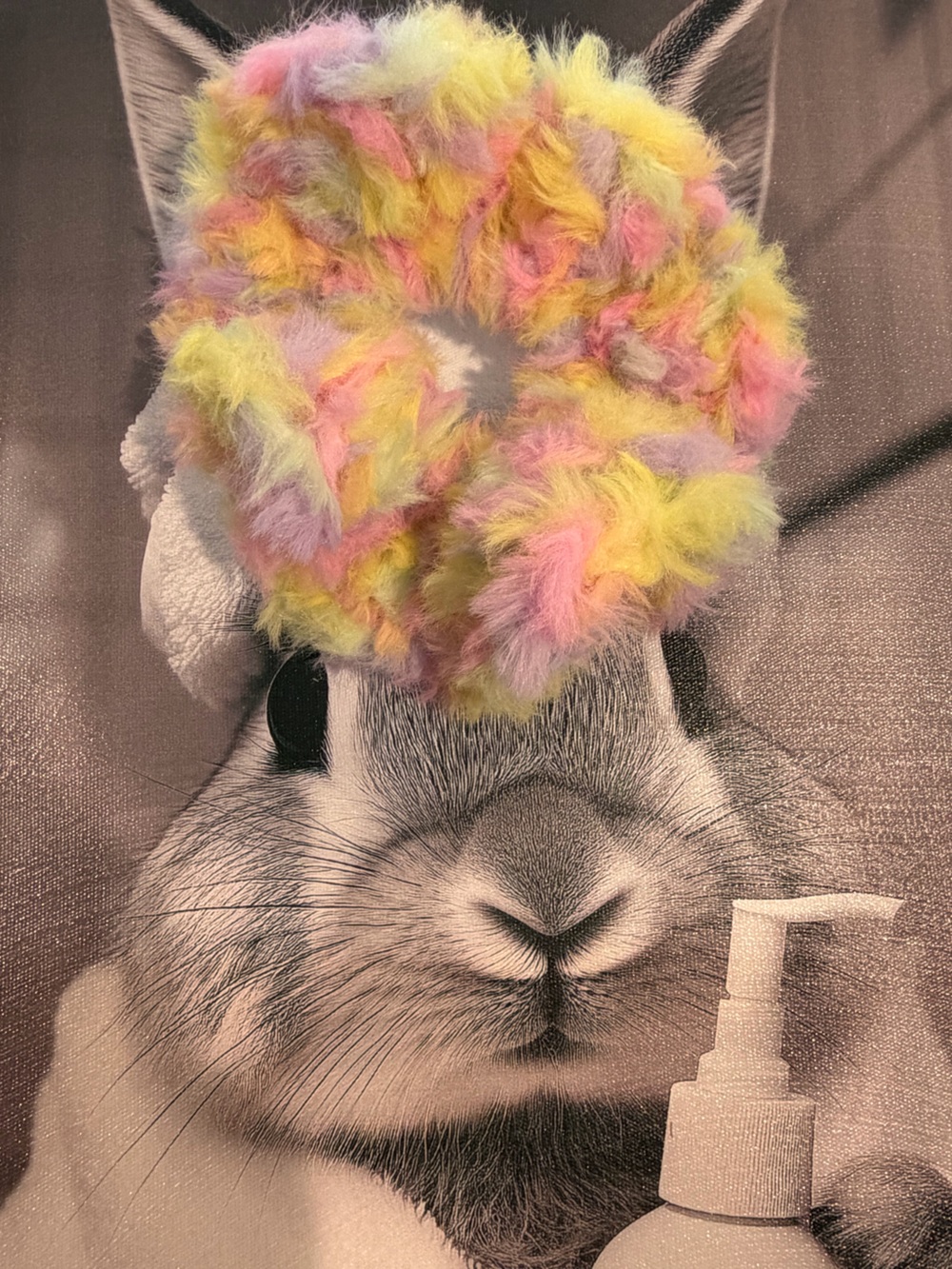 Buy Now-ONE Scrunchie with the fur - Picture 6 of 11